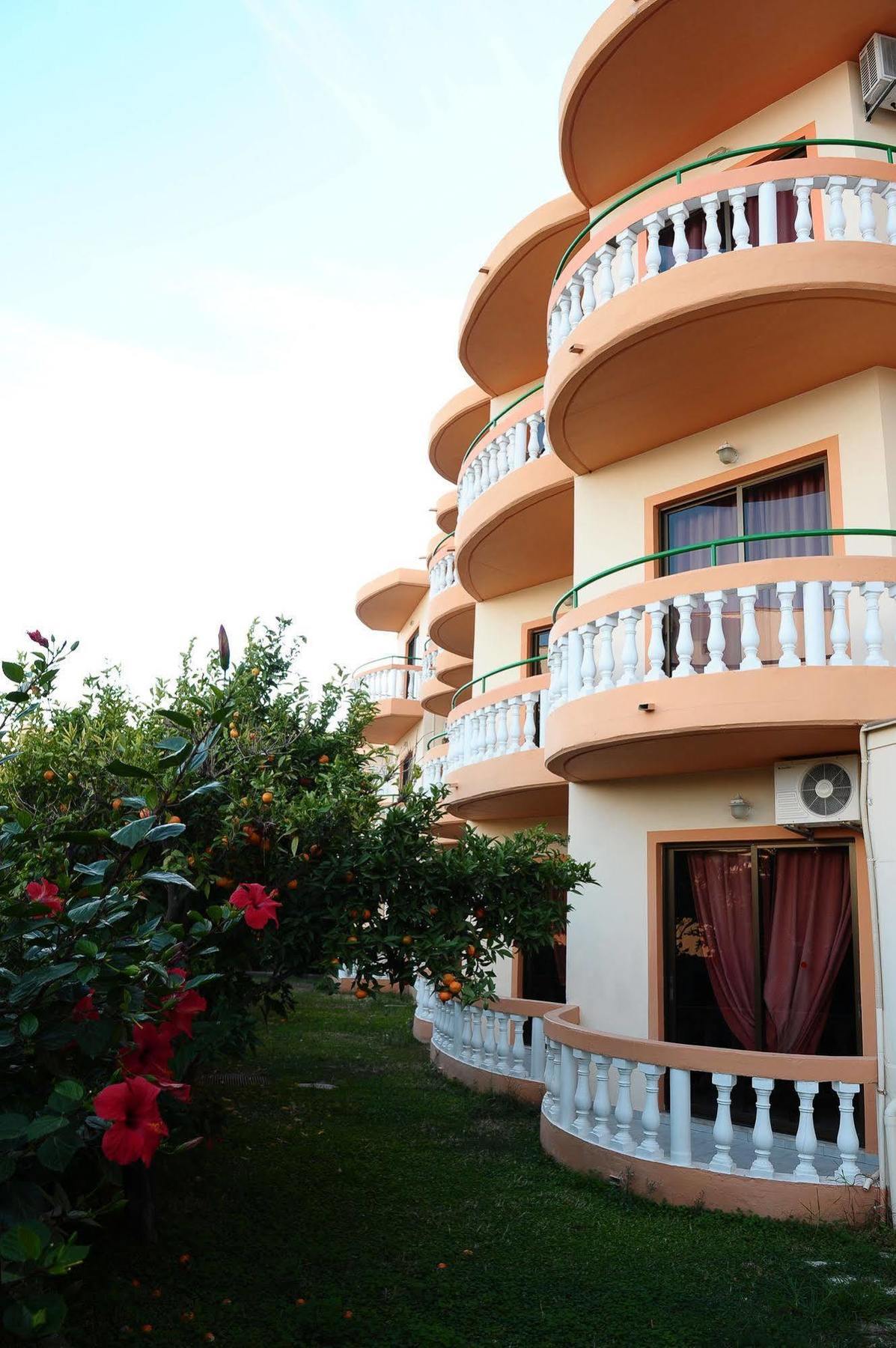 Villa George Faliraki Bagian luar foto
