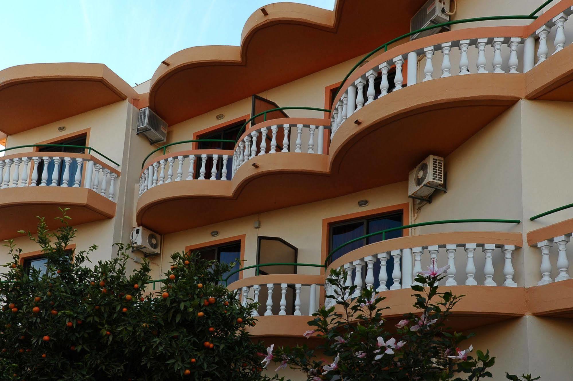 Villa George Faliraki Bagian luar foto
