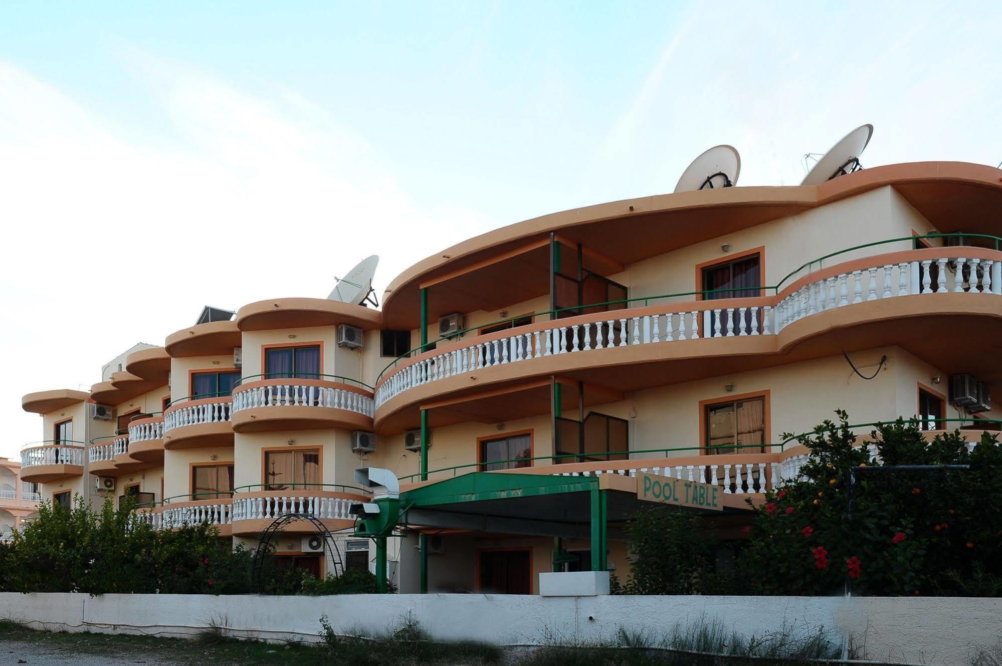 Villa George Faliraki Bagian luar foto
